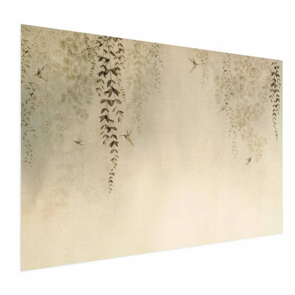 Plakat Beżowe koliberki 60x40 cm bez ramy bez marginesu | MIRAT.