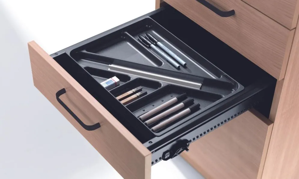 Kontenerek biurowy EASY SPACE 4D PB 43cm biały zamykany I sklep meblowy MIRAT.