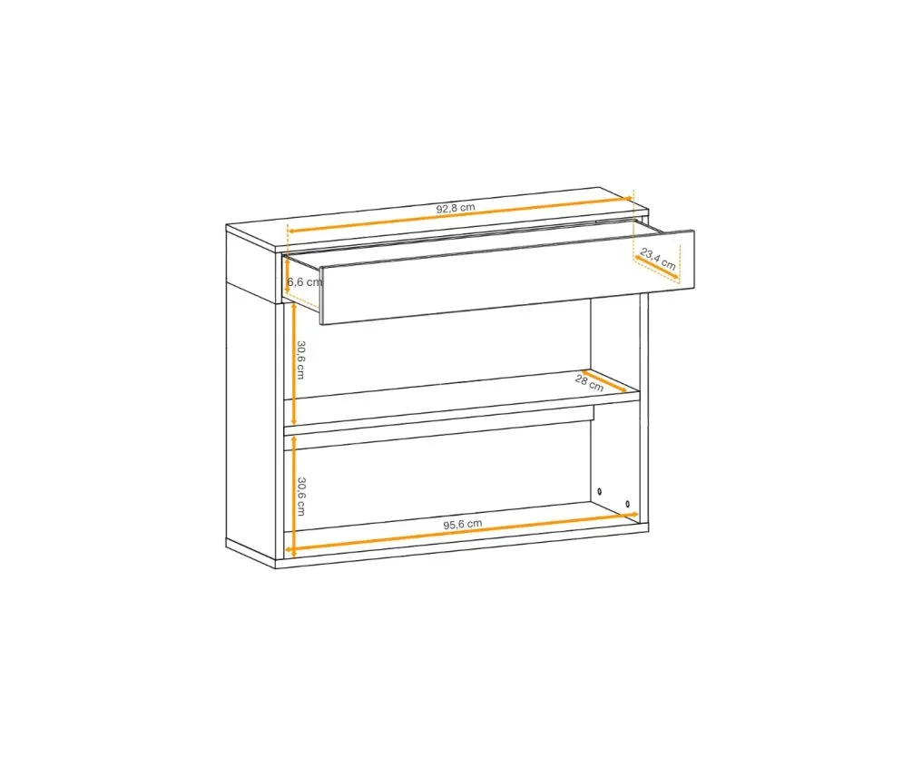Zestaw mebli do przedpokoju EASY IV czarny mat/dąb wotan z wiszące I sklep meblowy MIRAT.