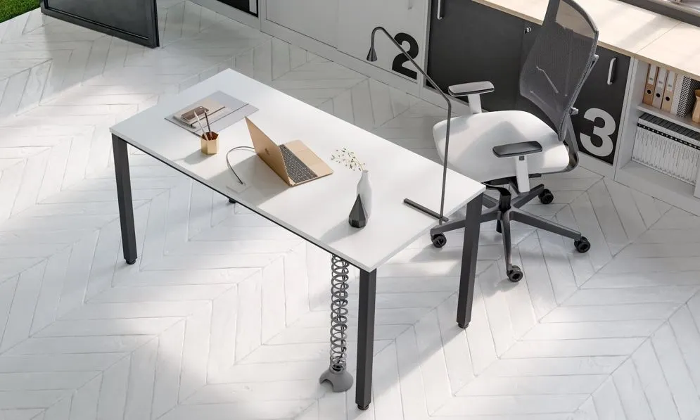 Szafka biurowa przesuwna EASY SPACE CABINET S 1.5-OH 160cm kaszmirowa zamykana I sklep meblowy MIRAT.