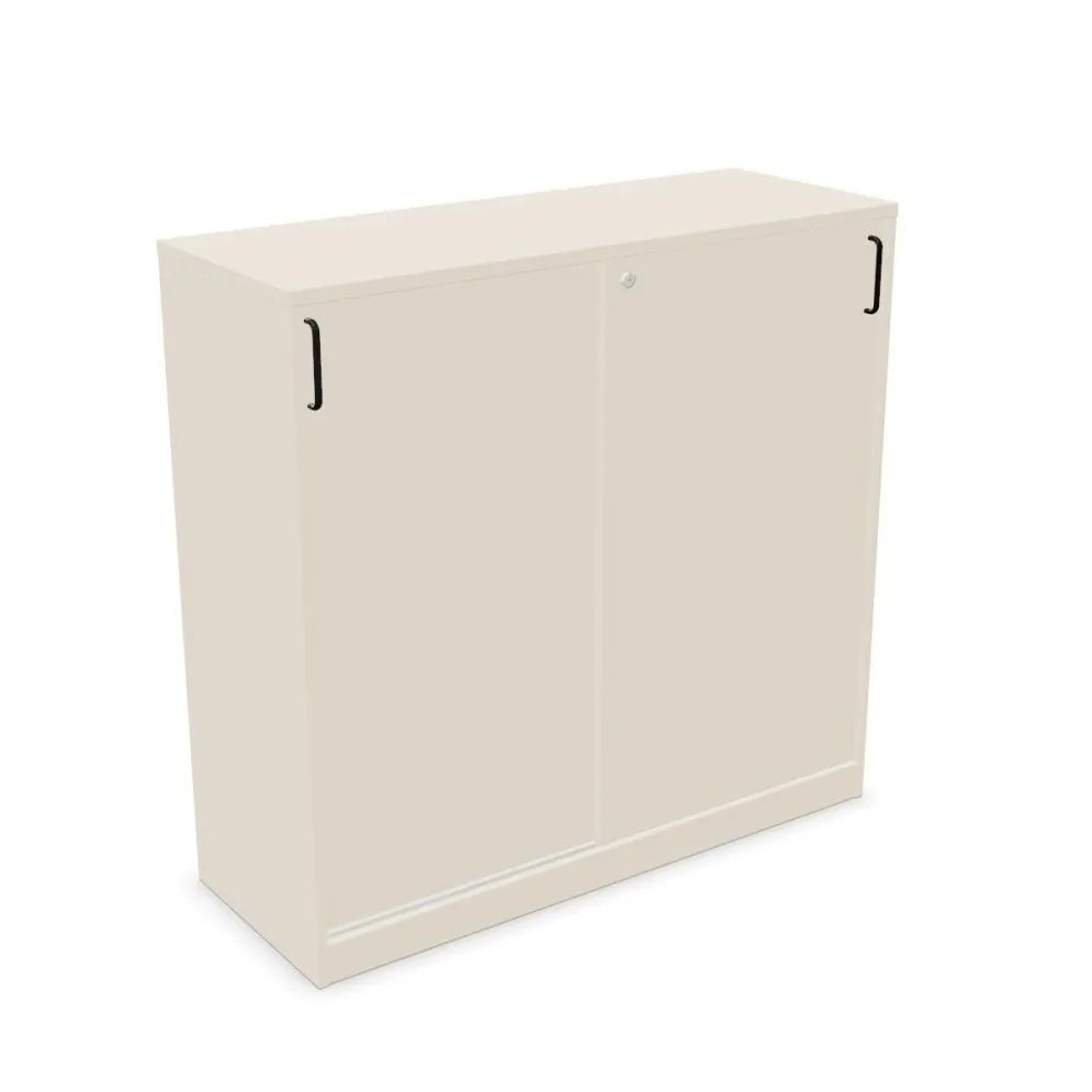 Szafka biurowa przesuwna EASY SPACE CABINET S 3-OH 120cm kaszmirowa zamykana I sklep meblowy MIRAT.