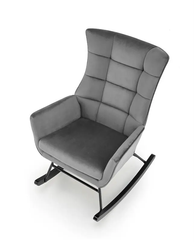 Fotel bujany BAZALTO VELVET do salonu I sklep meblowy MIRAT.