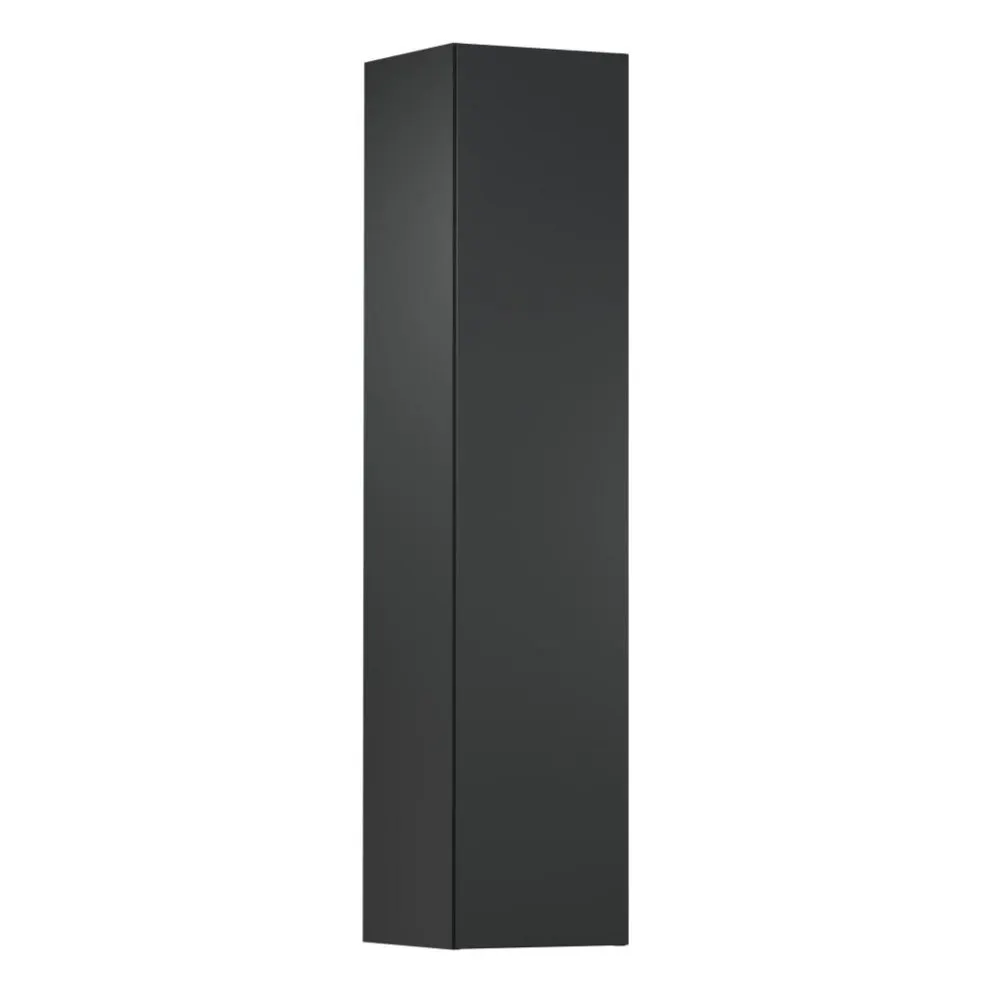Słupek łazienkowy jednodrzwiowy EDGE 35 cm antracytowa półmat | MIRAT  kolekcja KF-EDGE