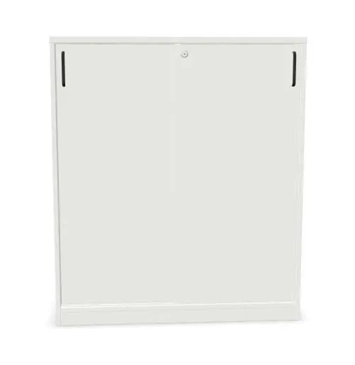 Szafka biurowa przesuwna EASY SPACE CABINET S 3-OH 100cm biała zamykana I sklep meblowy MIRAT.