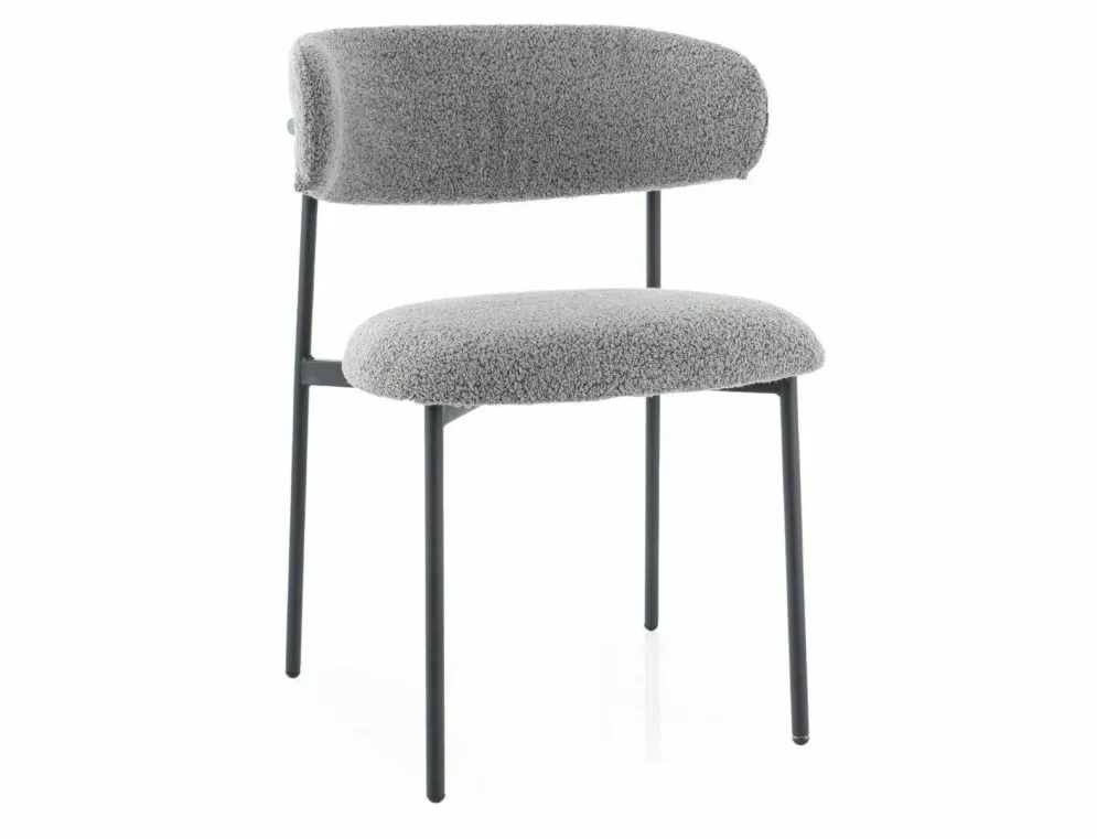 Krzesło tapicerowane ELTON szare do jadalni I sklep meblowy MIRAT.