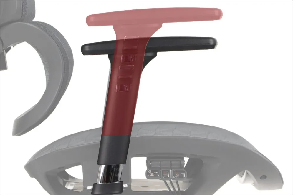 Fotel biurowy ERGONEW S1A czarny siatka z wysuwem siedziska I sklep meblowy MIRAT.