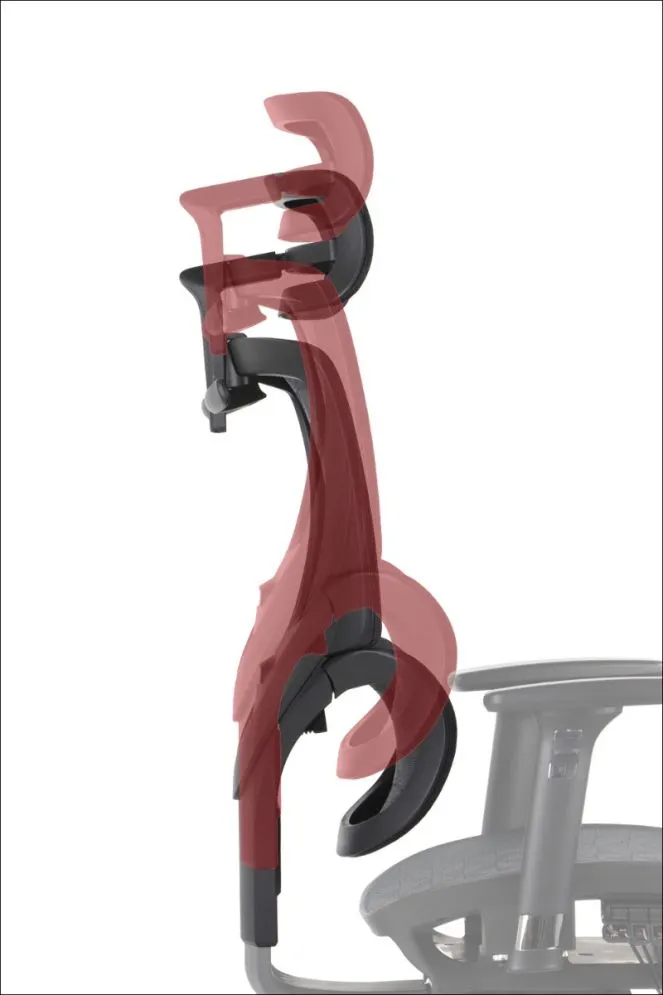 Fotel biurowy ERGONEW S1A czarny siatka z wysuwem siedziska I sklep meblowy MIRAT.