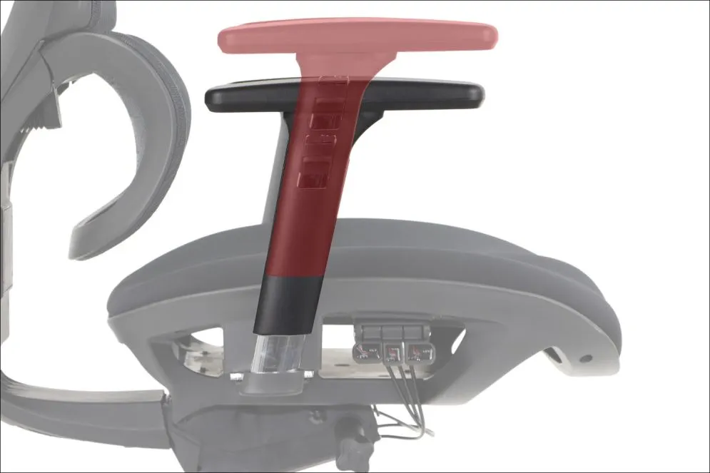 Fotel biurowy ERGONEW S1A czarny tkanina z regulowanymi podłokietnikami I sklep meblowy MIRAT.