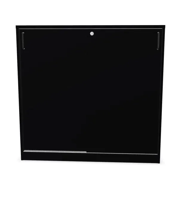 Szafka biurowa przesuwna EASY SPACE CABINET S 3-OH 120cm czarna zamykana I sklep meblowy MIRAT.