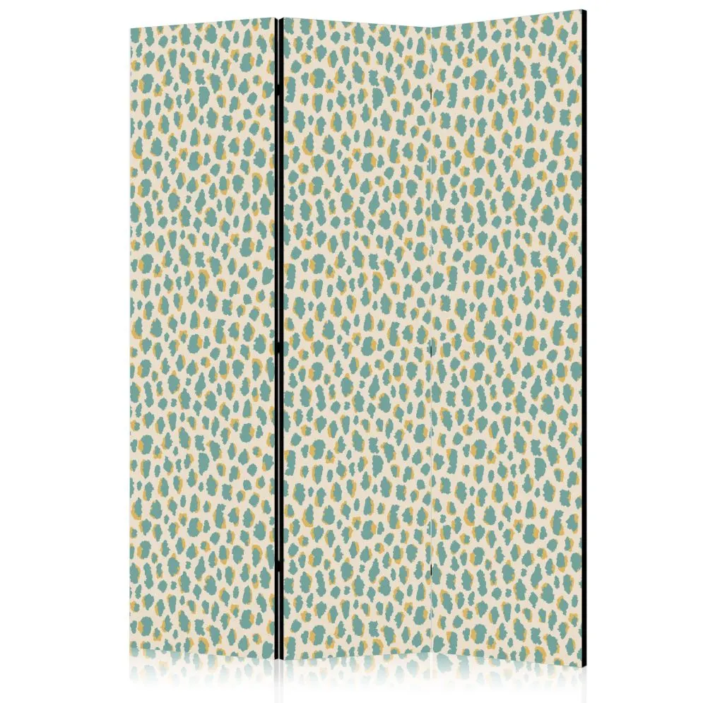 Parawan akustyczny Abstrakcje 135x172 cm 3-częściowy wielokolorowy | MIRAT.