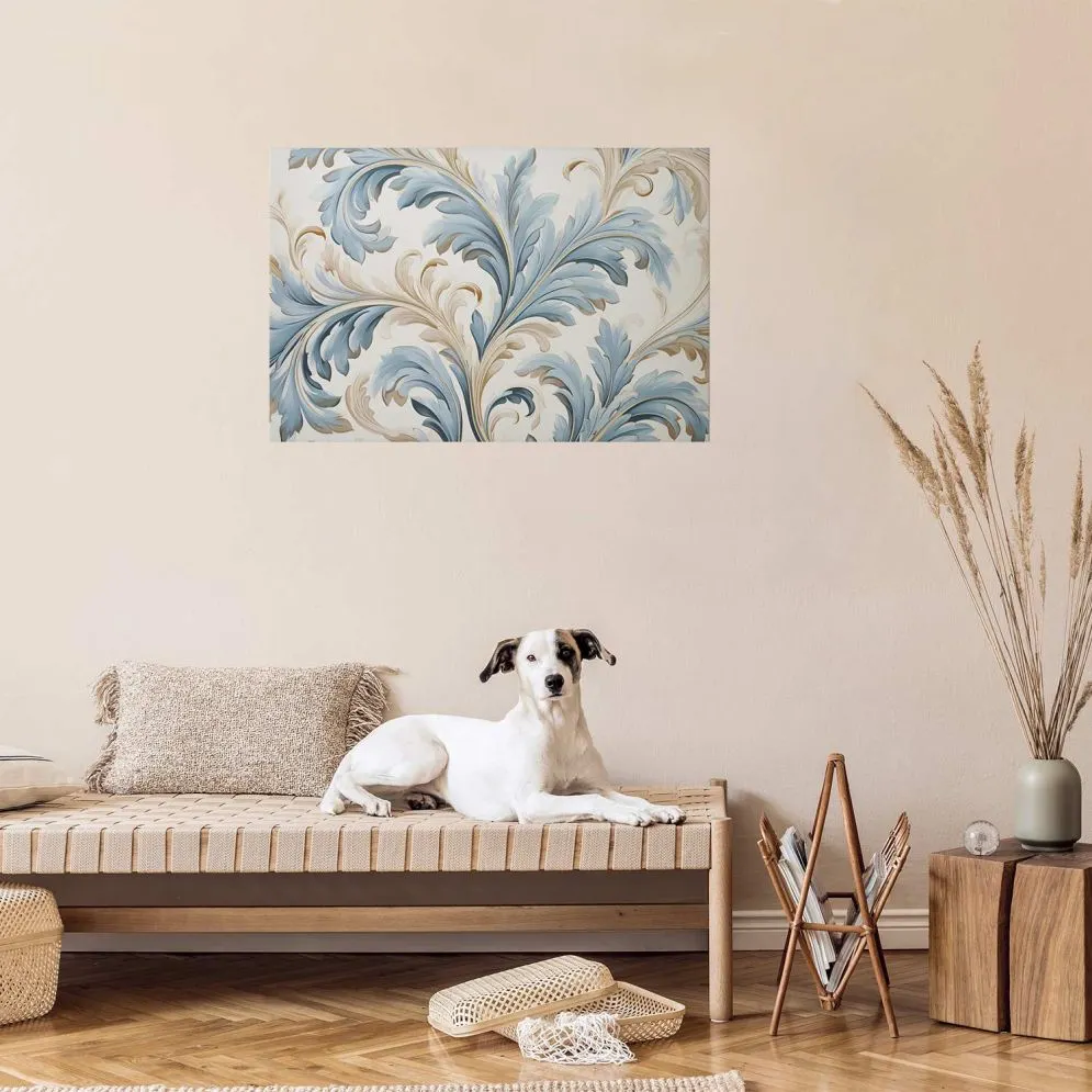 Plakat Barokowe pnącze 90x60 cm bez ramy bez marginesu | MIRAT.