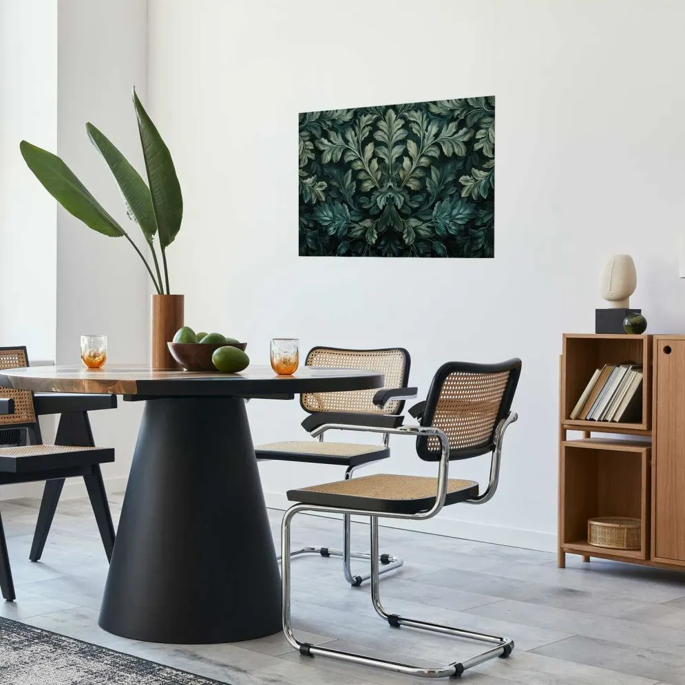 Plakat Wiktoriańskie liście 90x60 cm bez ramy bez marginesu | MIRAT.