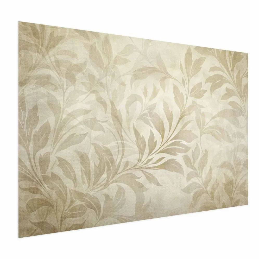 Plakat Piaskowe listki 42x29,7 cm bez ramy bez marginesu | MIRAT.