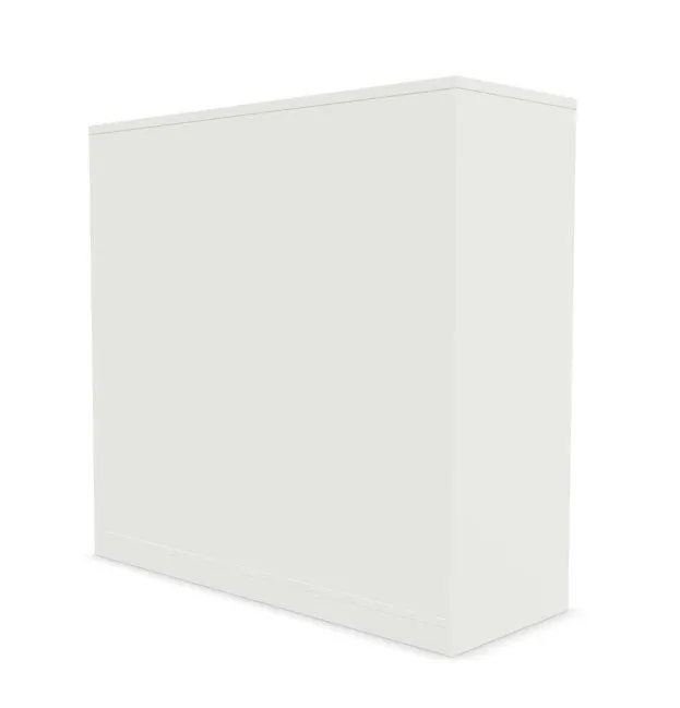 Szafka biurowa przesuwna EASY SPACE CABINET S 3-OH 120cm biała zamykana I sklep meblowy MIRAT.