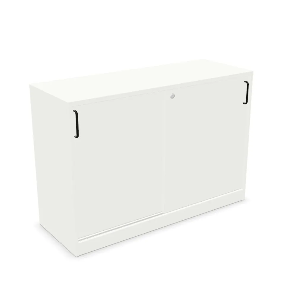 Szafka biurowa przesuwna EASY SPACE CABINET S 1.5-OH 120cm biała zamykana I sklep meblowy MIRAT.