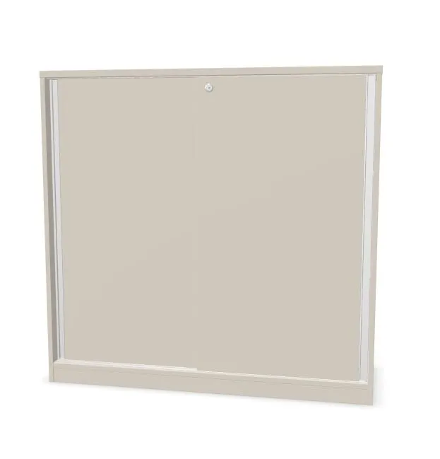 Szafka biurowa przesuwna EASY SPACE CABINET S 3-OH 120cm kaszmirowa zamykana I sklep meblowy MIRAT.