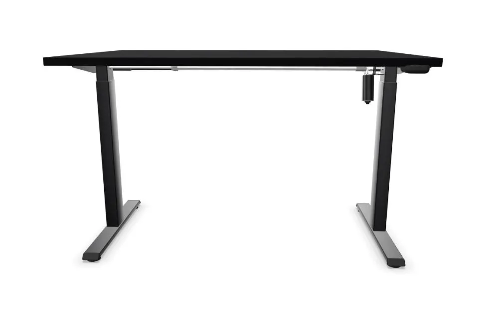 Biurko eCOMO 120x60cm czarne z regulowane młodzieżowe I sklep meblowy MIRAT.