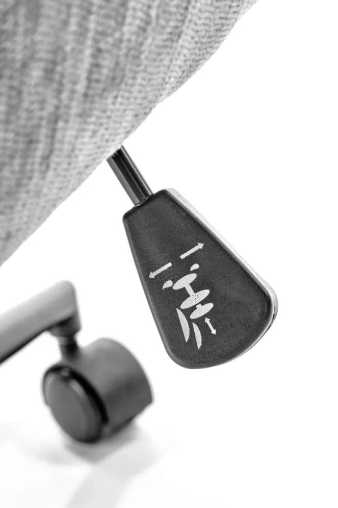 Fotel biurowy FLORES jasny szary z podłokietnikami | MIRAT. w stylu  kolekcja