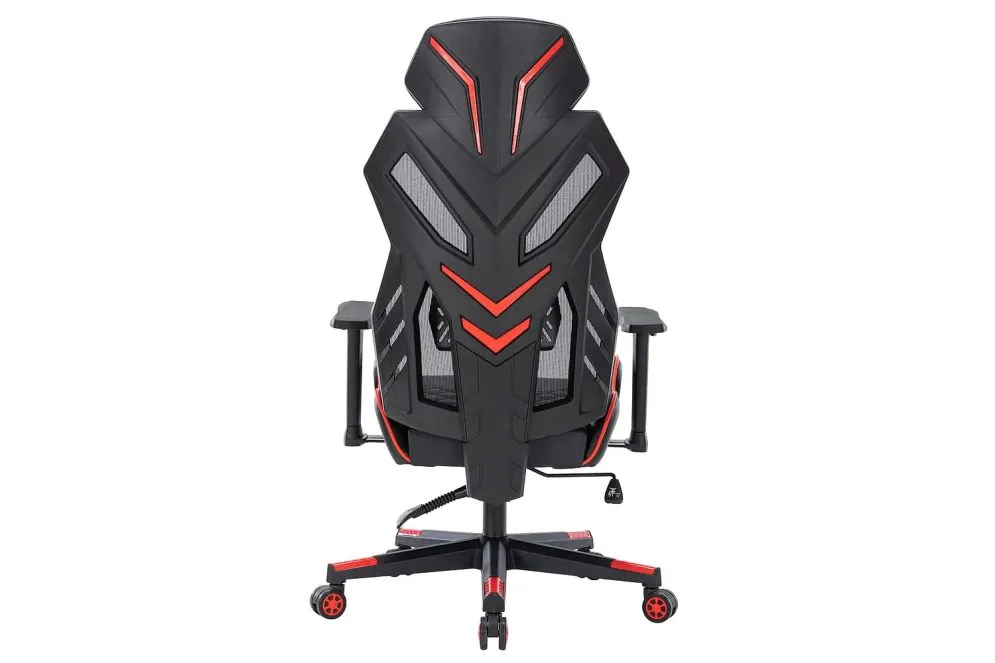 Fotel gamingowy Revolt czarno czerwony z mechanizmem multiblock | MIRAT