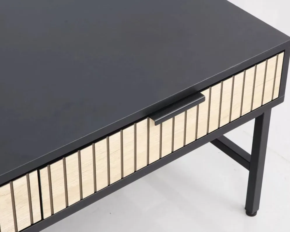 Ława MAGO 100x48 dąb/czarny mat I sklep meblowy MIRAT. styl LOFT kolekcja MAGO