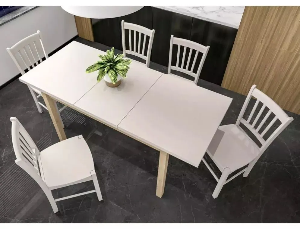 Stół rozkładany ADAM 90-125x65 kaszmir / Dąb | MIRAT