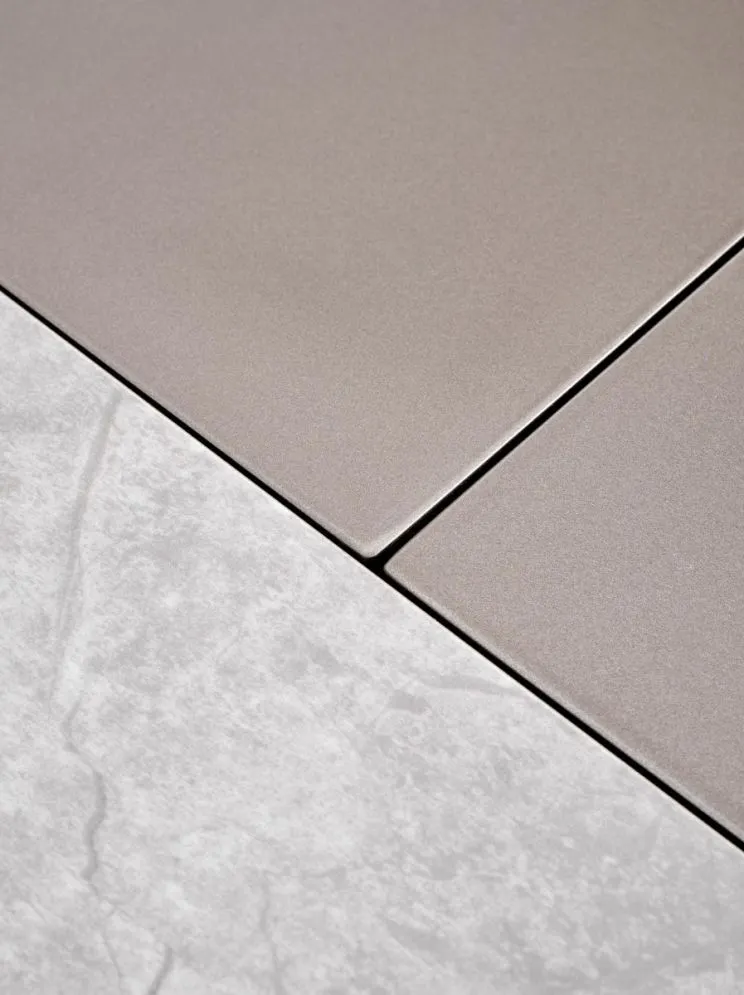 Stół rozkładany VALENTINO 160(220)x90 szary marmur/złoty do jadalni | MIRAT. styl GLAMOUR