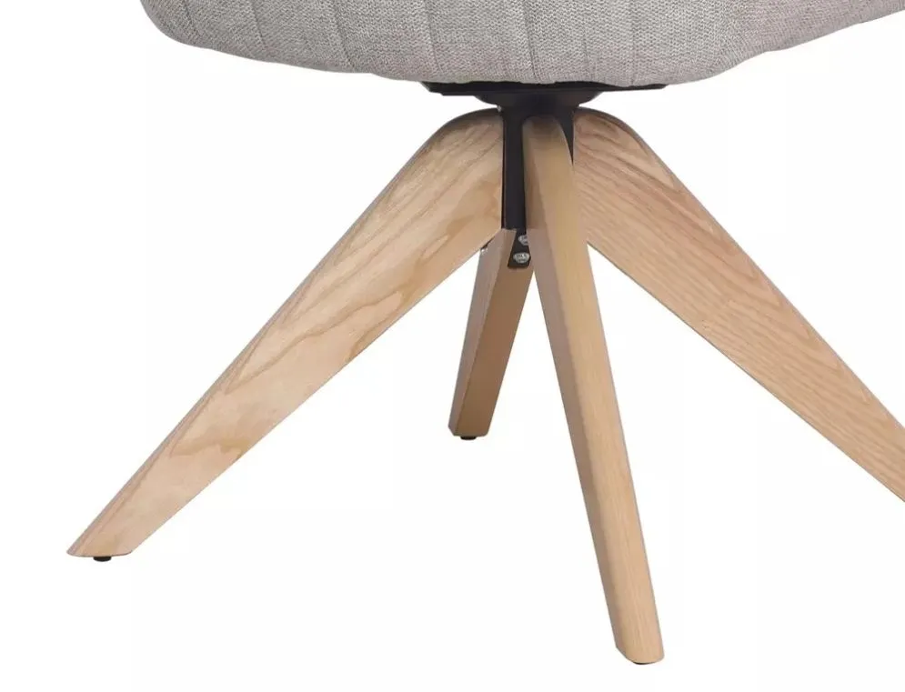Krzesło tapicerowane AZALIA D VELVET szare I sklep meblowy MIRAT. styl LOFT, SKANDYNAWSKI