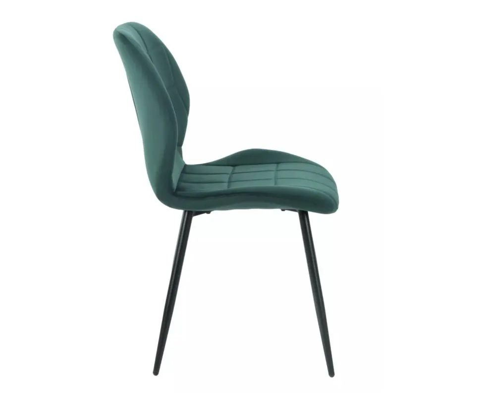 Krzesło JAKE VELVET zielone I sklep meblowy MIRAT. styl GLAMOUR