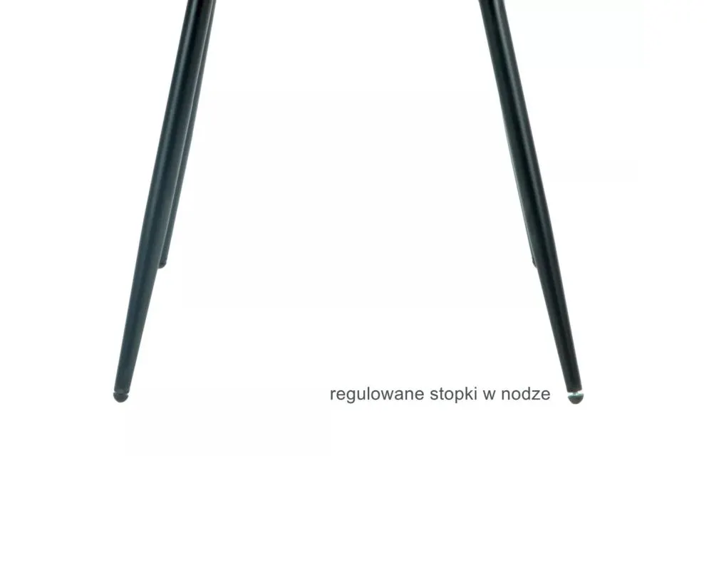 Krzesło RICK VELVET szare I sklep meblowy MIRAT. styl GLAMOUR