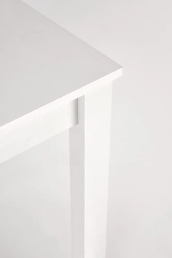 Stół rozkładany GINO 100(135)x60 biały do jadalni i salonu | MIRAT.