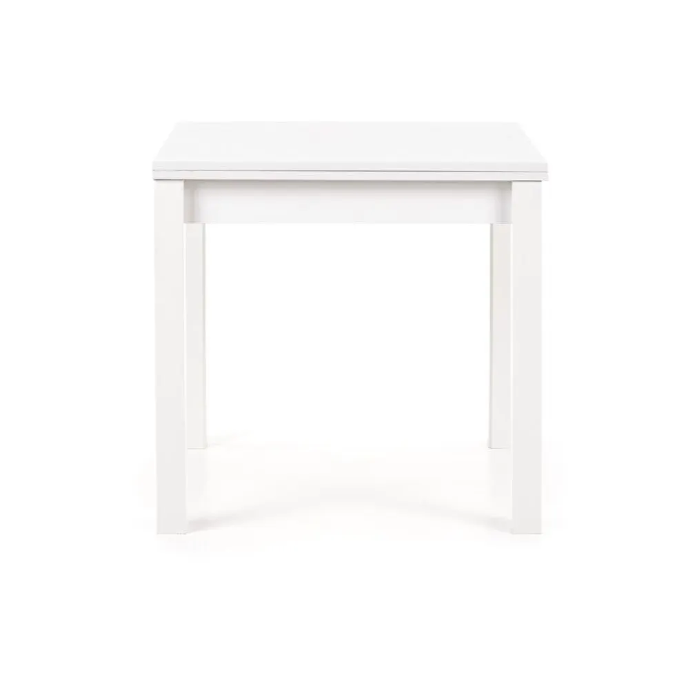 Stół GRACJAN 80(160)x80 biały rozkładany do jadalni | MIRAT.