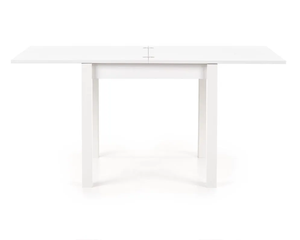 Stół GRACJAN 80(160)x80 biały rozkładany do jadalni | MIRAT.