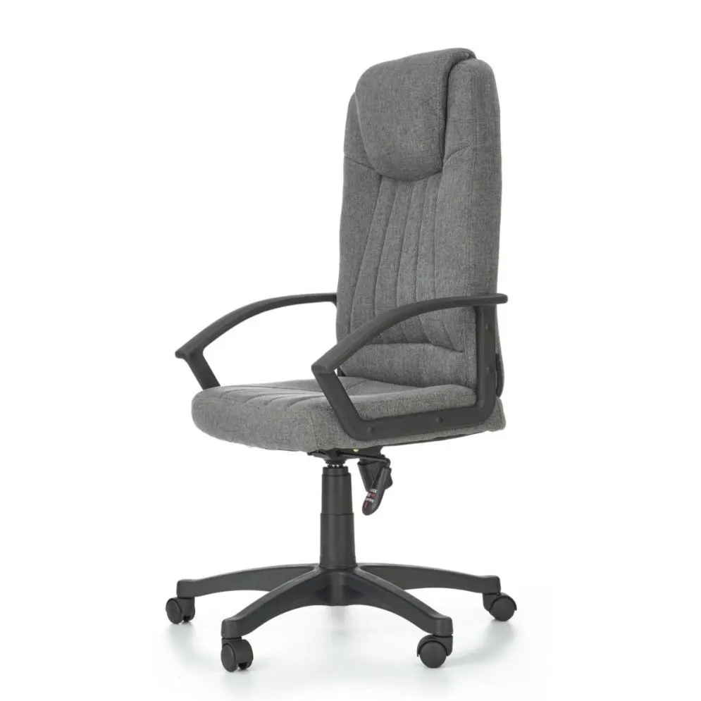 Fotel biurowy RINO szary kółka kauczukowe I sklep meblowy MIRAT.