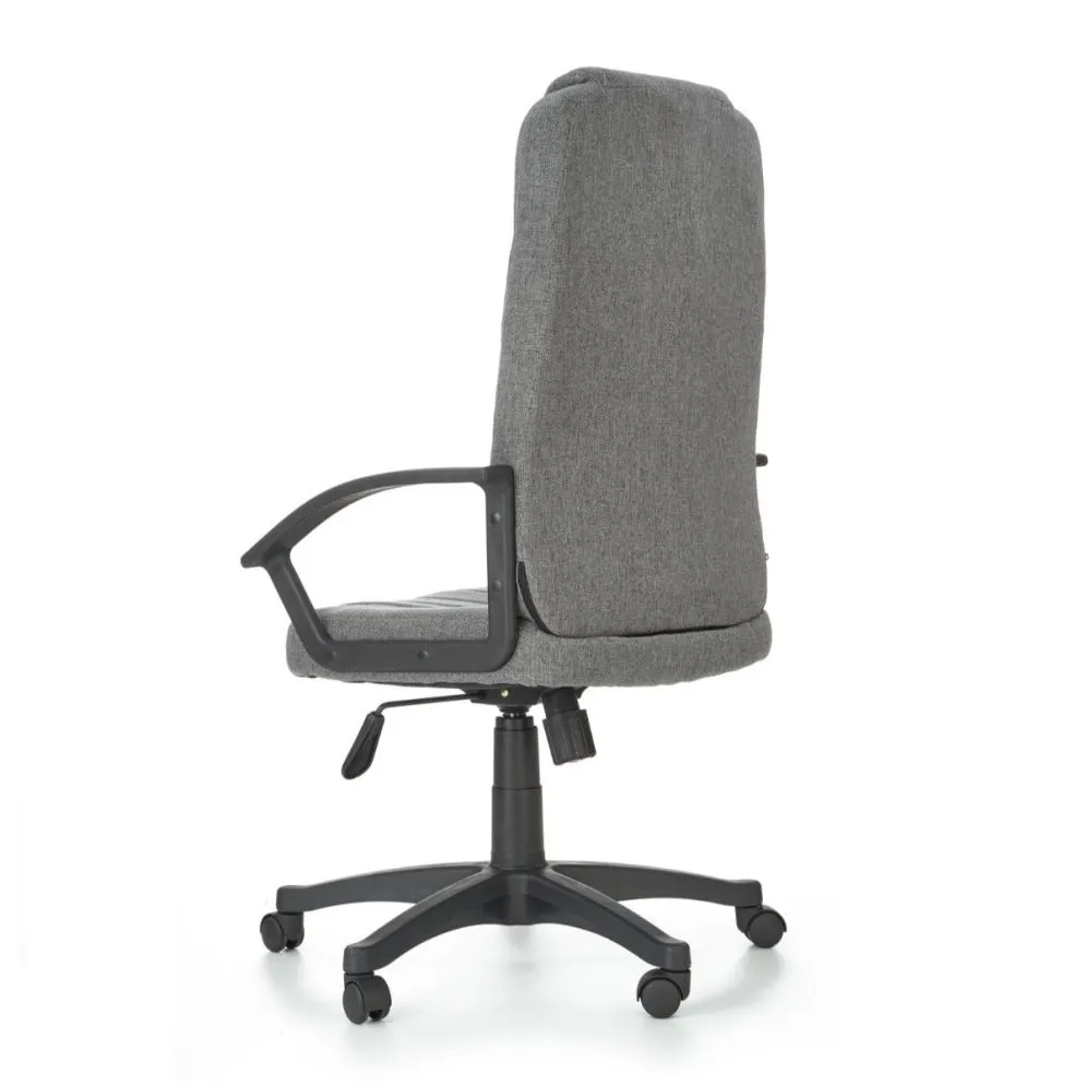 Fotel biurowy RINO szary kółka kauczukowe I sklep meblowy MIRAT.