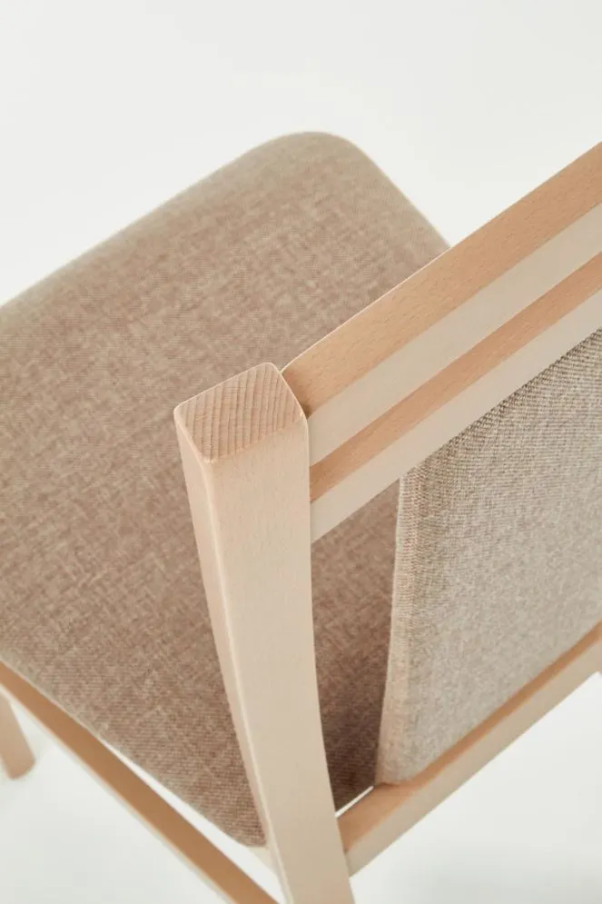 Zestaw stół MAURYCY i 4 krzesła HUBERT 8 dąb sonoma | MIRAT.