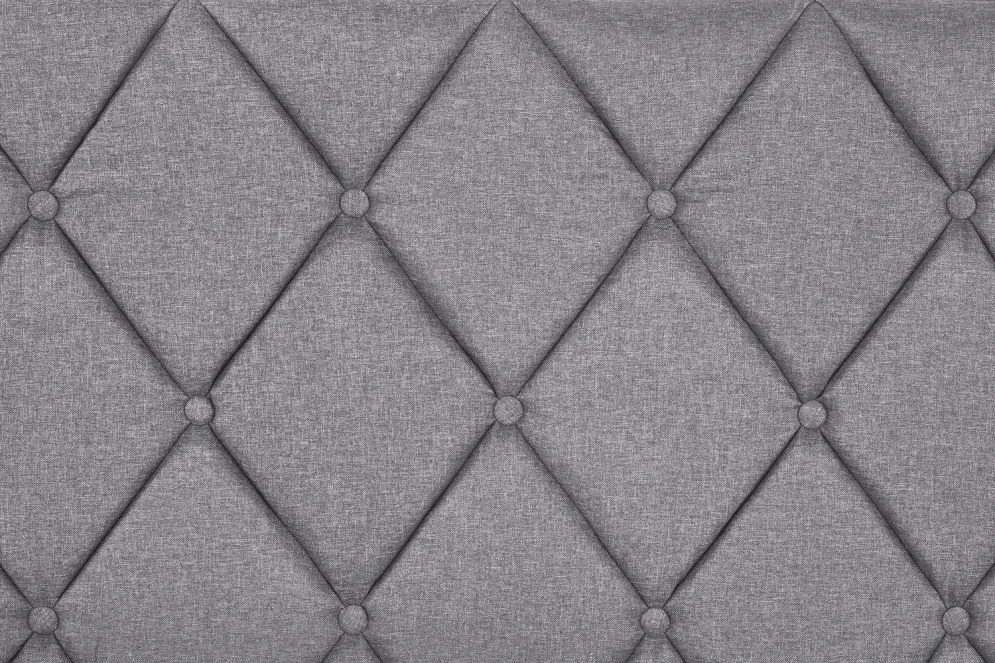 Łóżko BETINA 140x200 szare z szufladami pikowane I sklep meblowy MIRAT.