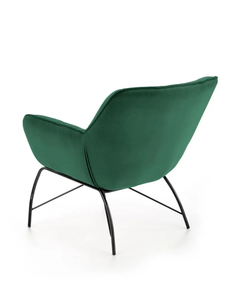 Fotel tapicerowany BELTON zielony do salonu I sklep meblowy MIRAT. styl LOFT