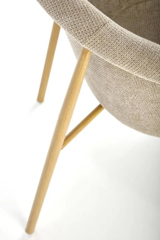 Krzesło tapicerowane K489 kubełkowe sklep meblowy MIRAT.