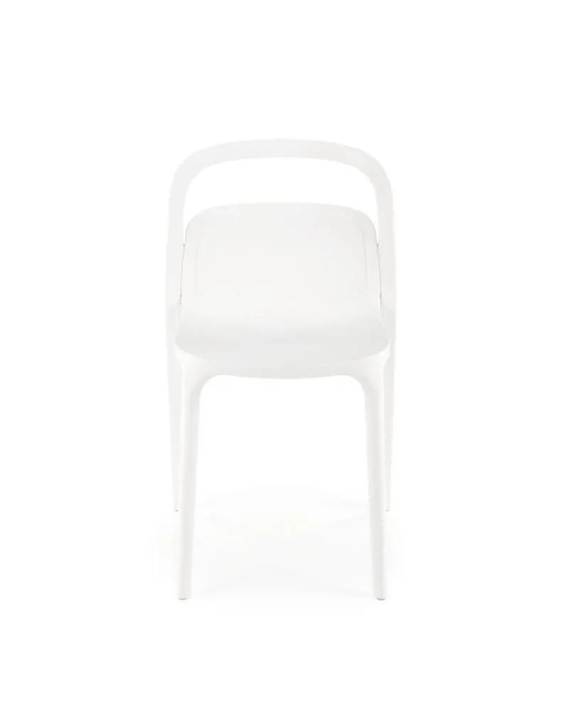 Krzesło K490 białe plastikoweI sklep meblowy MIRAT.
