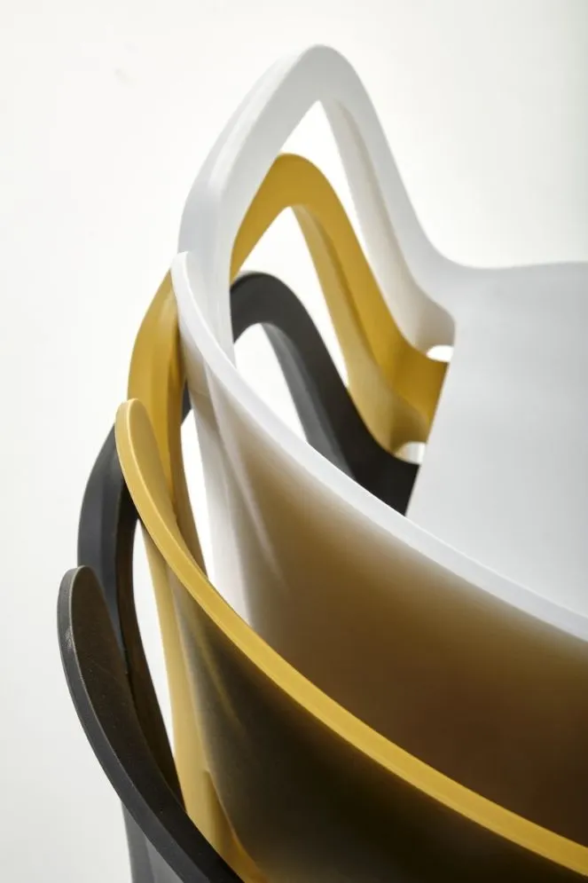 Krzesło K491 białe na taras I sklep meblowy MIRAT.