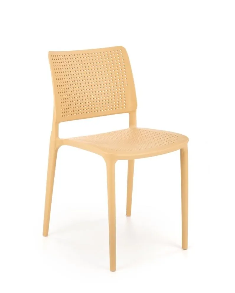 Krzesło K514 pomarańczowe do ogrodu I sklep meblowy MIRAT.