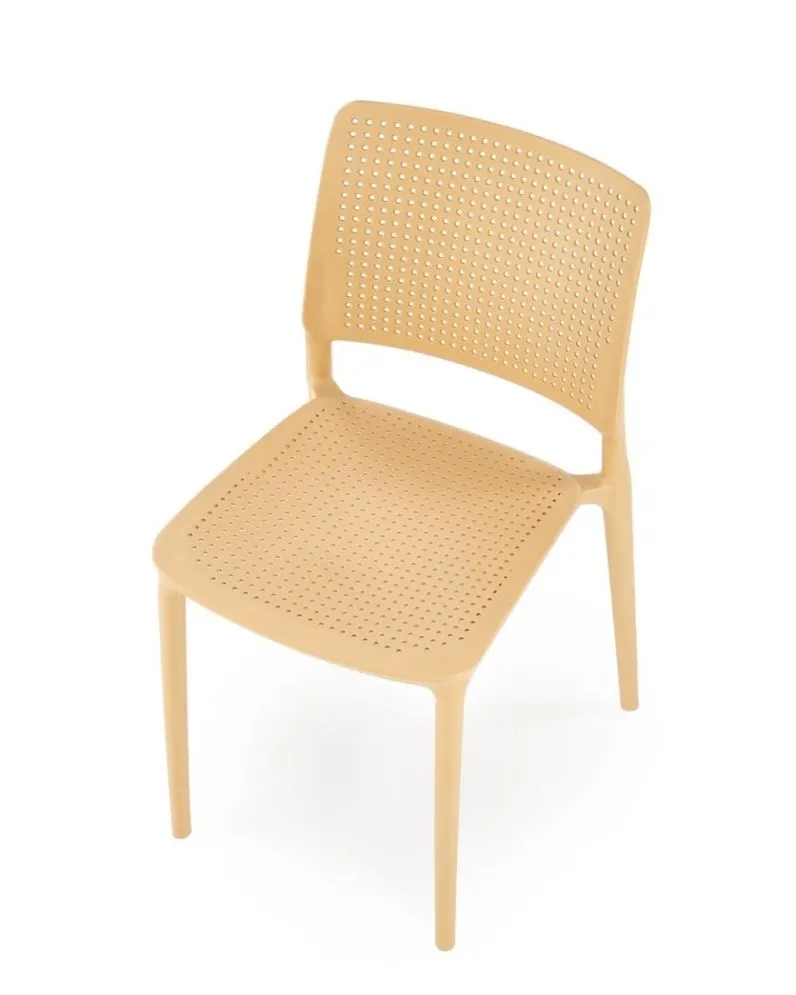 Krzesło K514 pomarańczowe do ogrodu I sklep meblowy MIRAT.