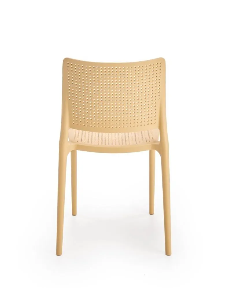 Krzesło K514 pomarańczowe do ogrodu I sklep meblowy MIRAT.