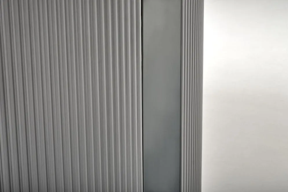 Stół rozkładany DANCAN 160(220)x90 biały/szary I sklep meblowy MIRAT. styl GLAMOUR