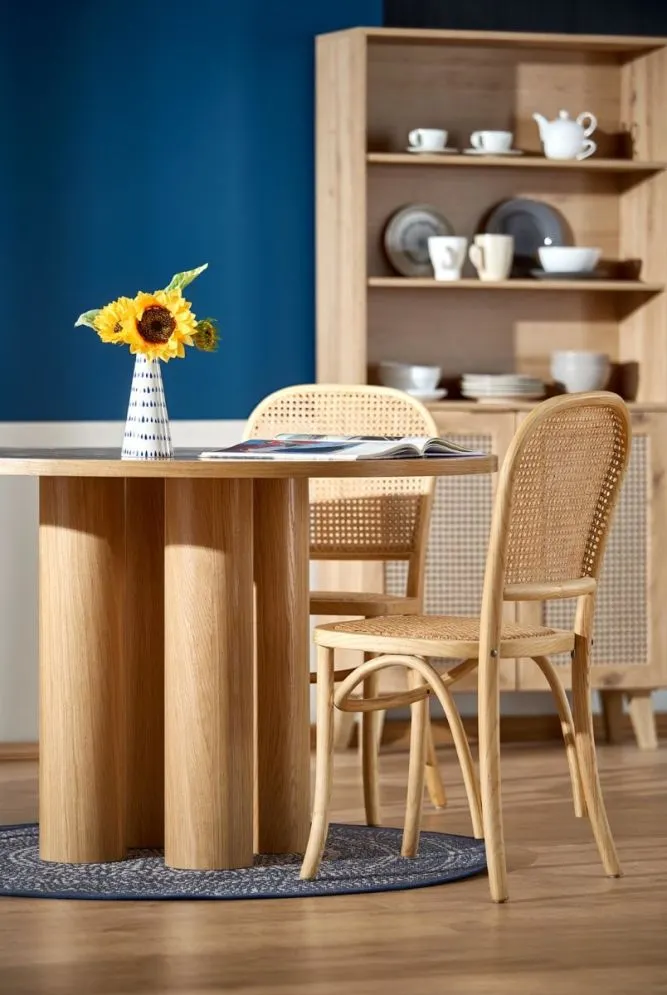 Stół okrągły ELEFANTE dąb nowoczesny I sklep meblowy MIRAT.