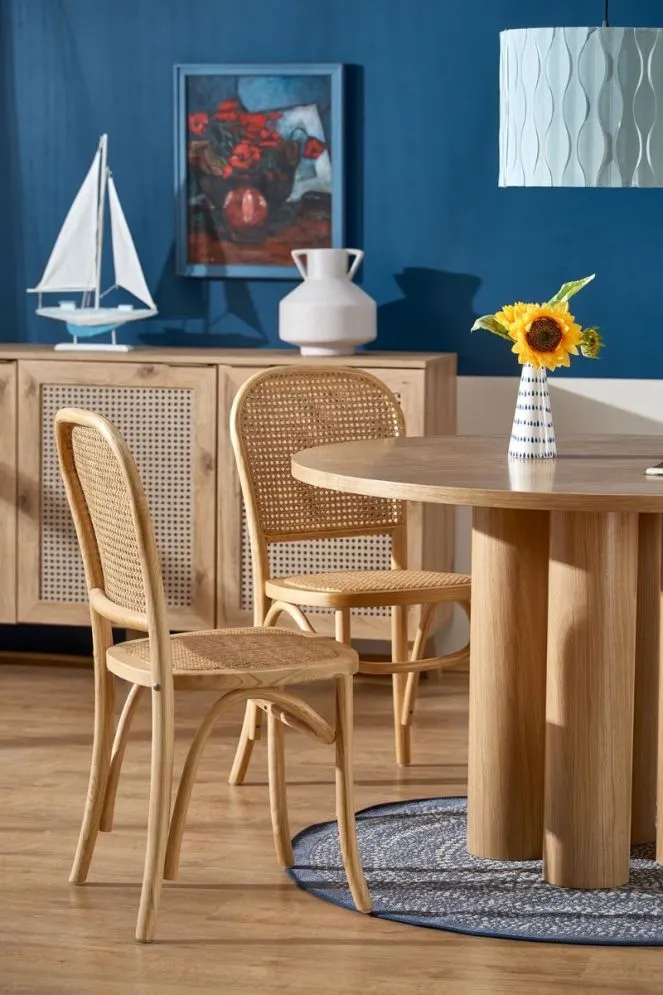 Stół okrągły ELEFANTE dąb nowoczesny I sklep meblowy MIRAT.