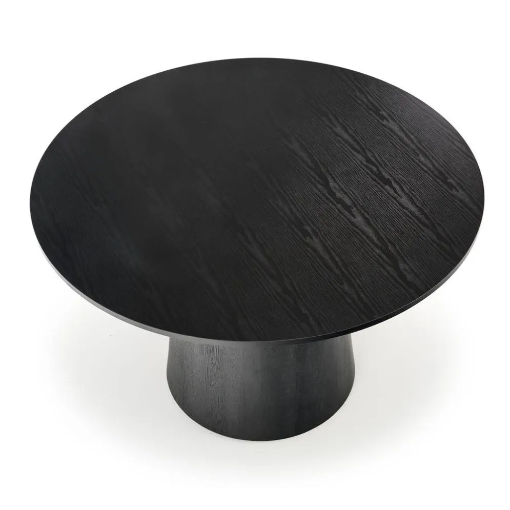 Stół okrągły GINTER 120x120 czarny I sklep meblowy MIRAT.