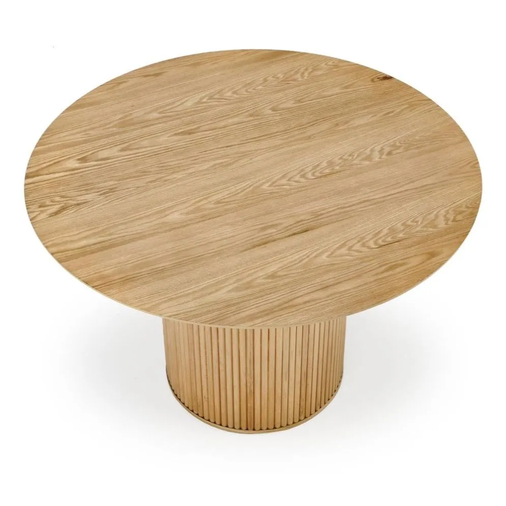 Stół okrągły LOPEZ 120x120 dąb I sklep meblowy MIRAT.