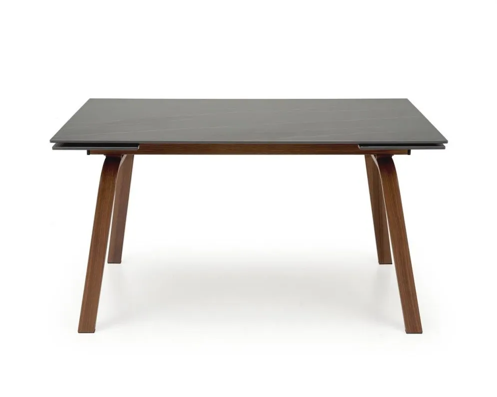 Stół rozkładany LOZANO 140(200)x82 czarny marmur/orzech I sklep meblowy MIRAT.