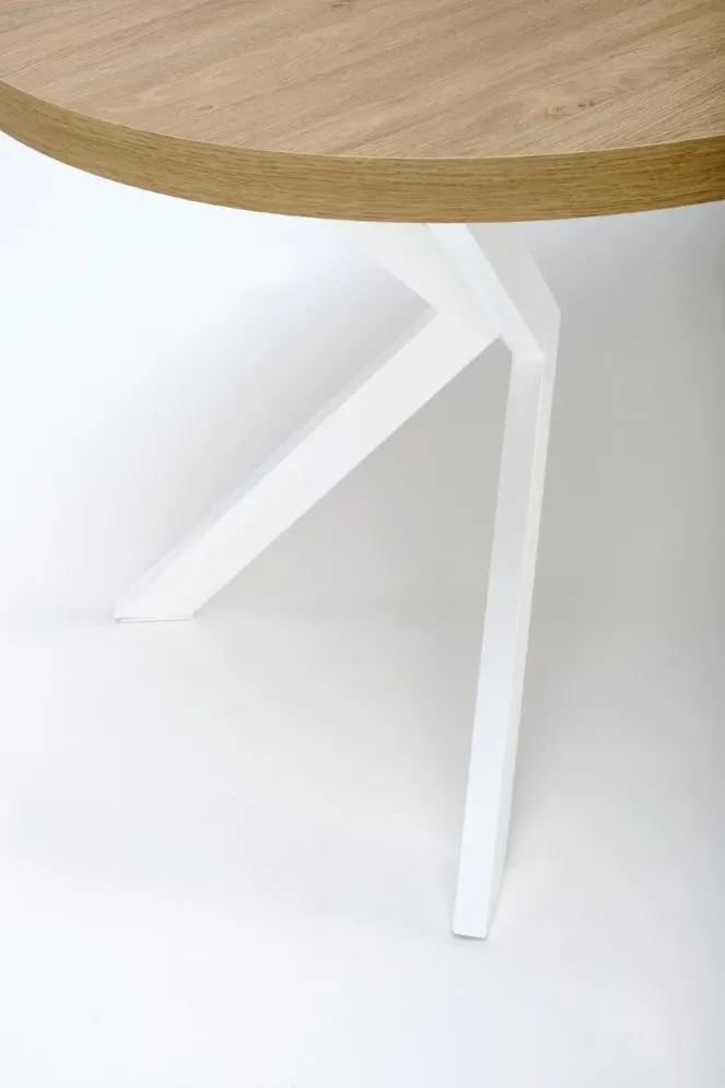 Stół okrągły rozkładany PERONI nowoczesny I sklep meblowy MIRAT. styl SKANDYNAWSKI